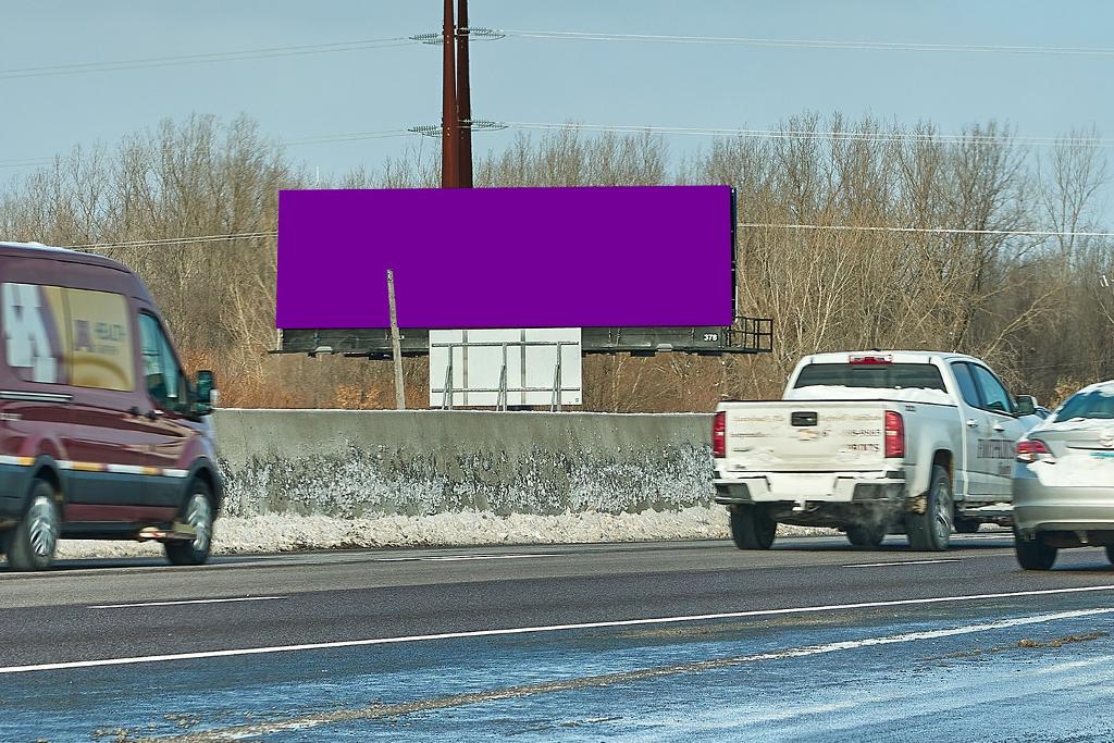 Photo of an outdoor ad in Burnsville