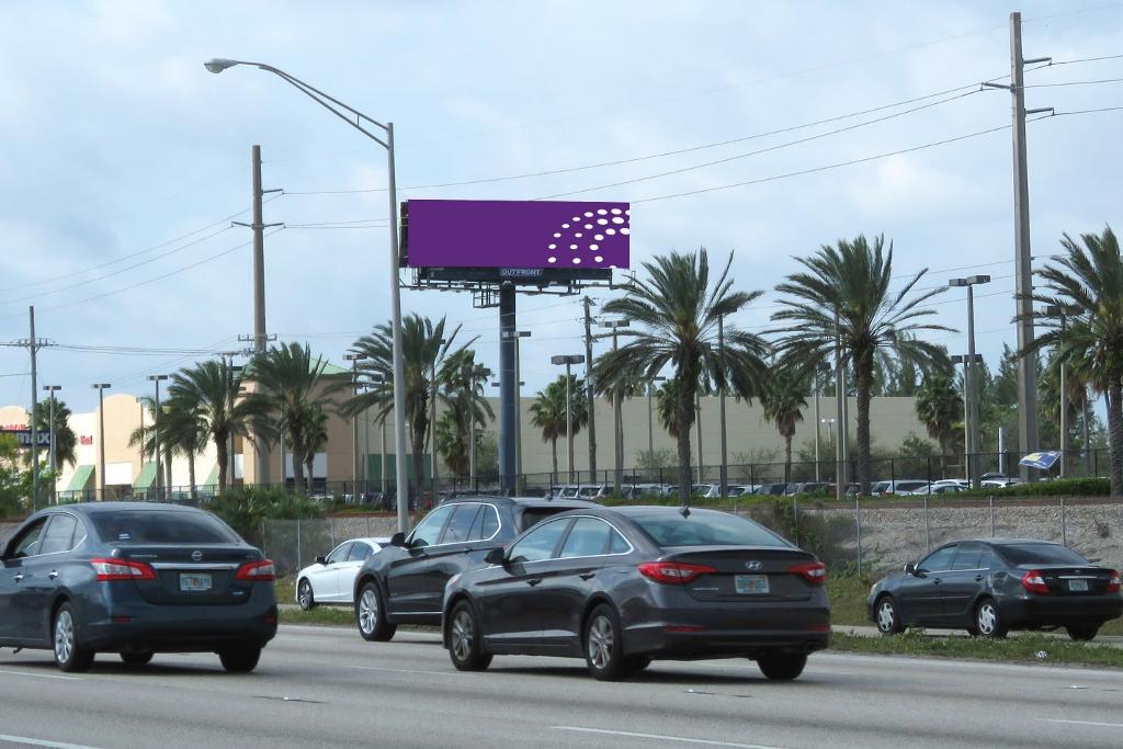 Photo of an outdoor ad in Boynton Beach
