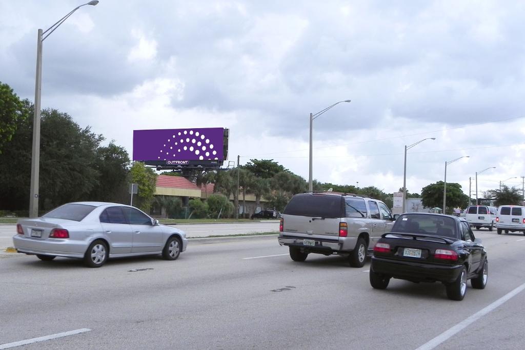 Photo of an outdoor ad in Tamarac