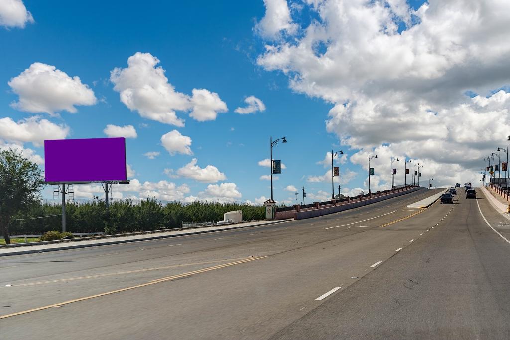 Photo of an outdoor ad in Tracy