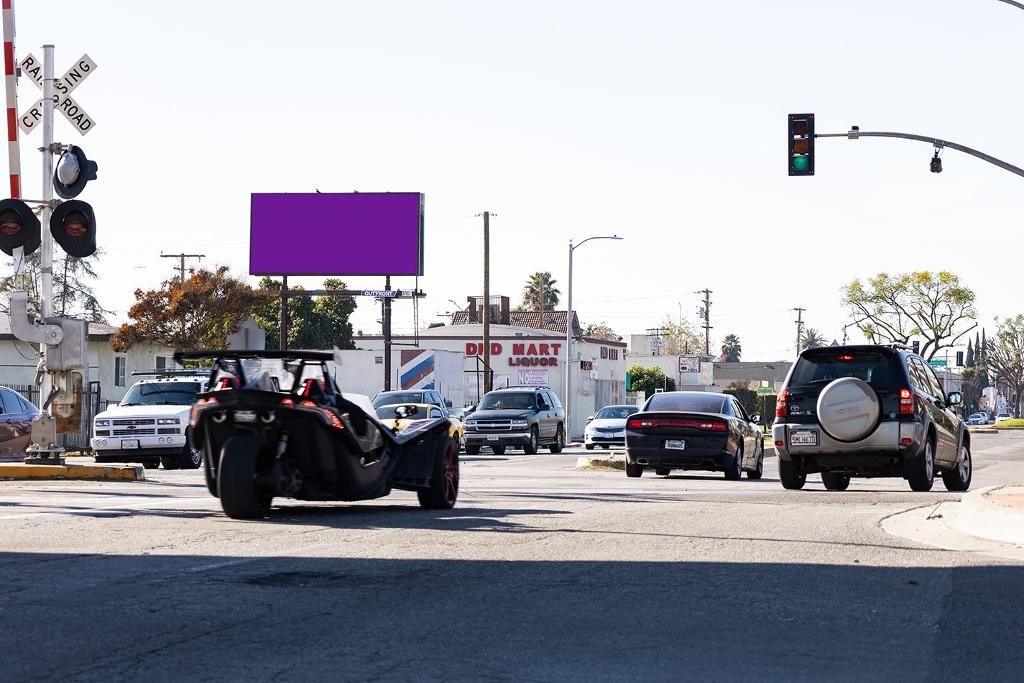 Photo of an outdoor ad in Compton