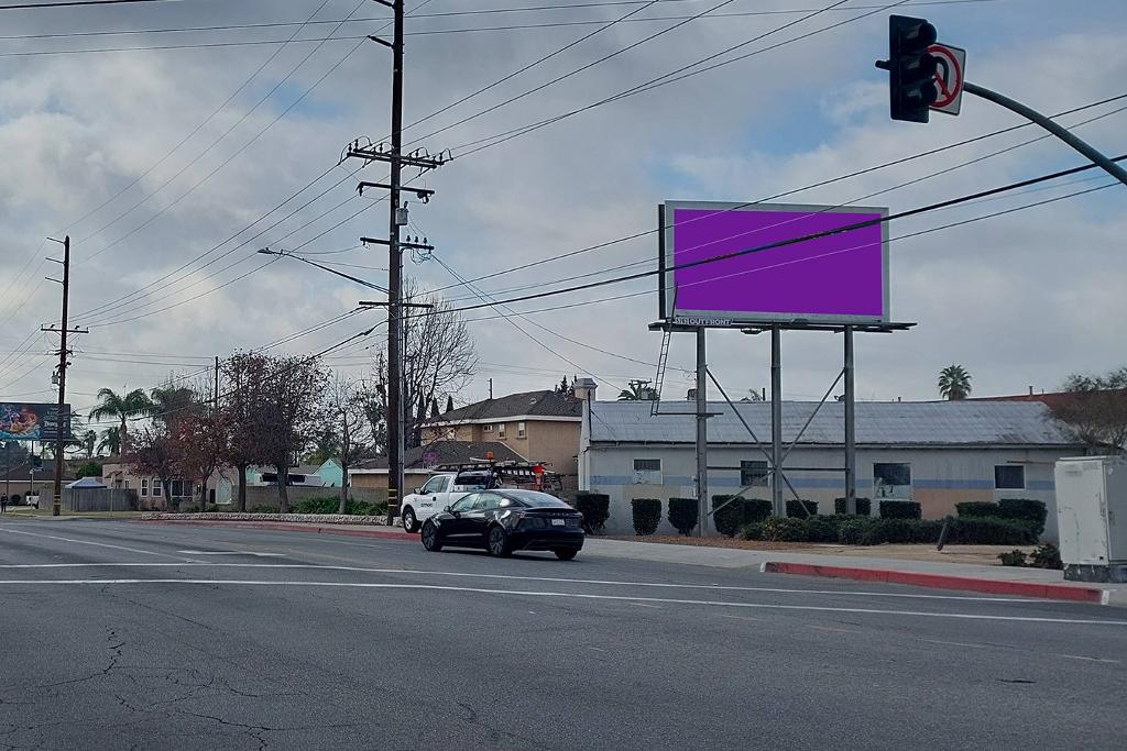 Photo of an outdoor ad in Bellflower