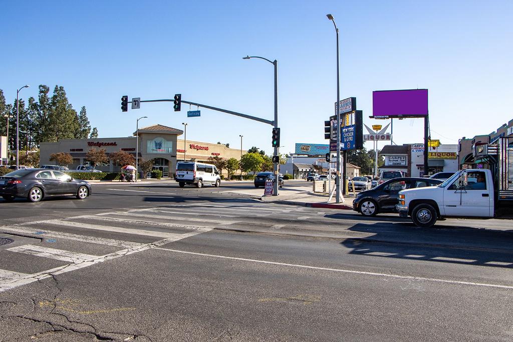 Photo of a billboard in Canoga Park
