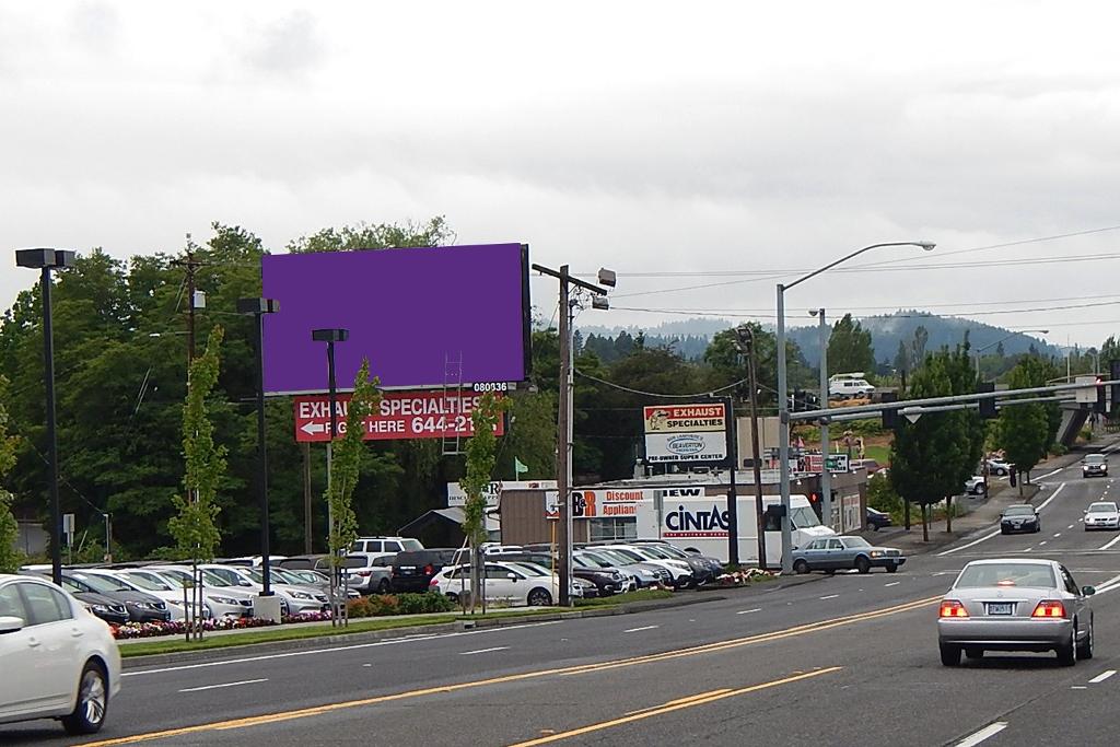 Photo of an outdoor ad in Beaverton