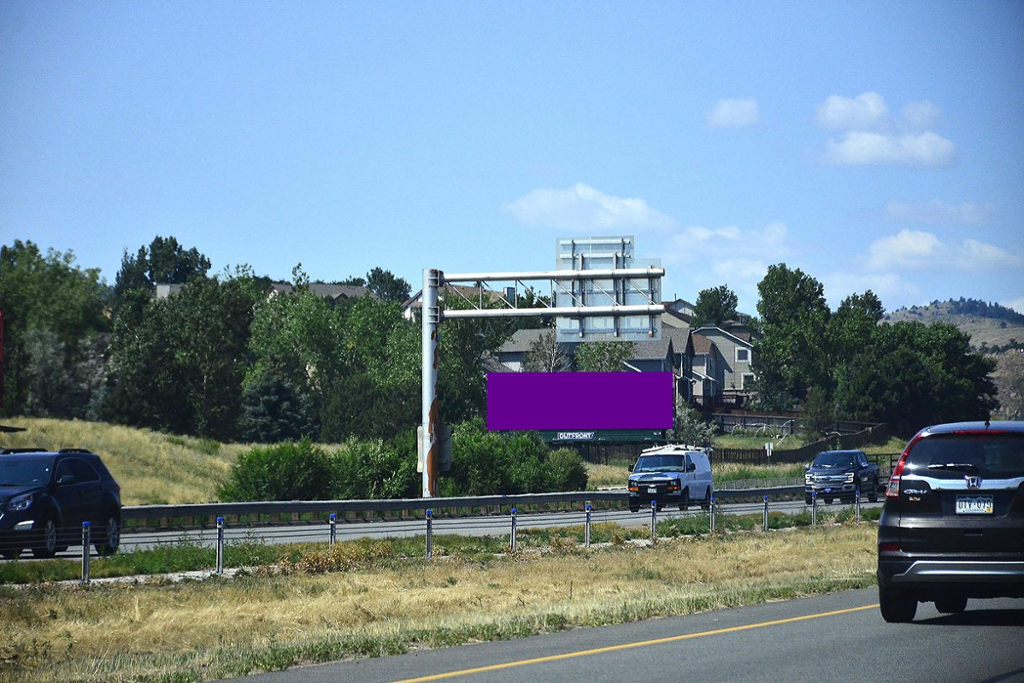 Photo of a billboard in Evergreen