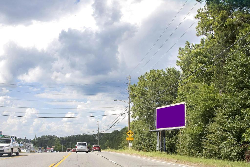 Photo of a billboard in Woodstock