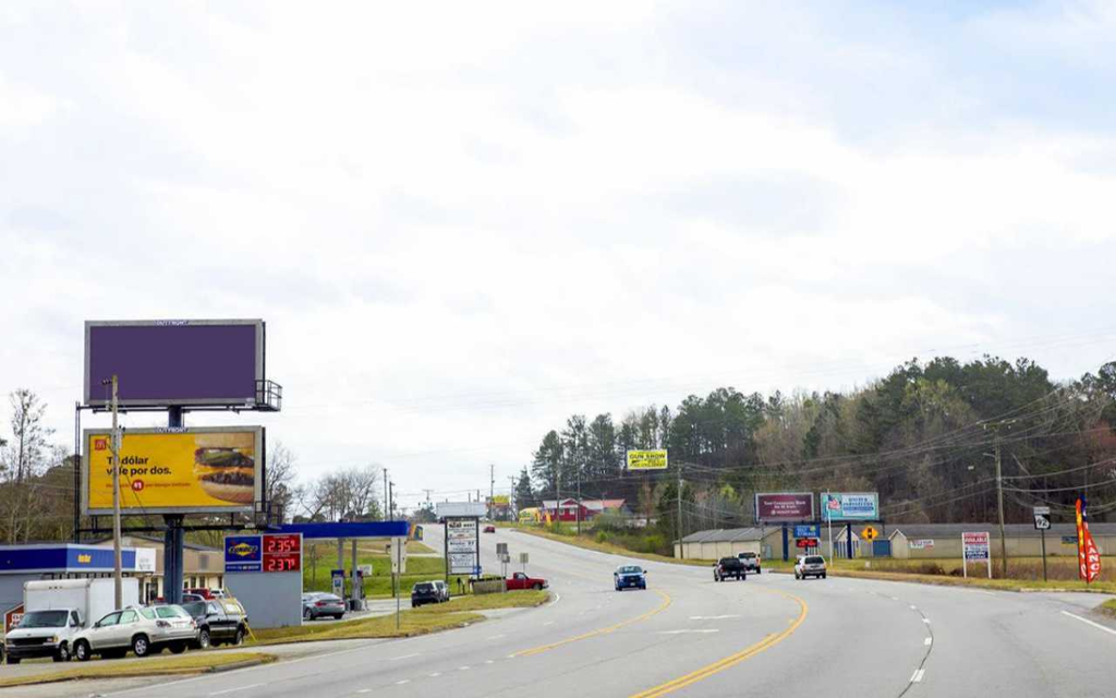 Photo of a billboard in Hiram
