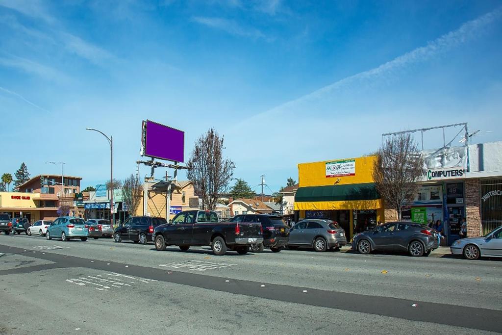 Photo of a billboard in Atherton