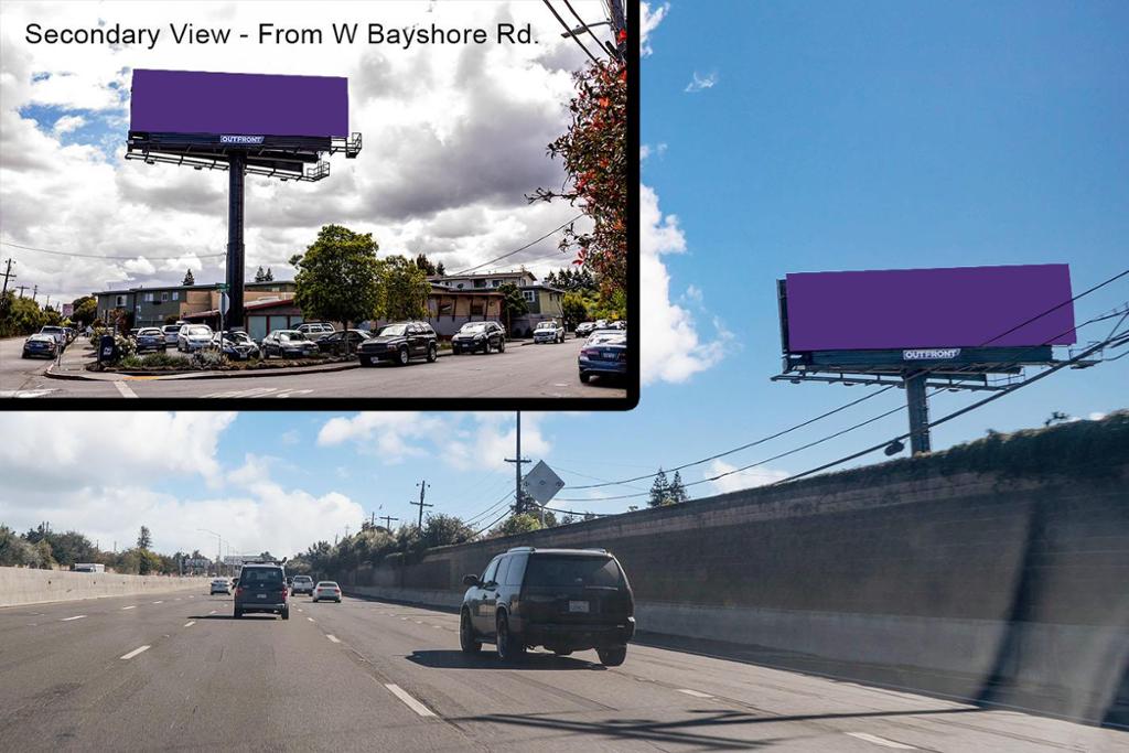 Photo of an outdoor ad in Palo Alto