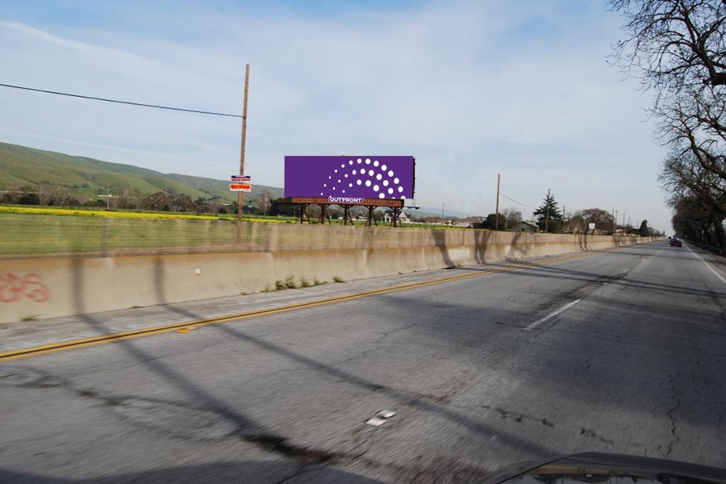 Photo of a billboard in New Almaden