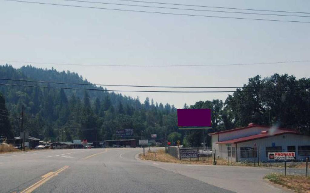 Photo of a billboard in Garberville