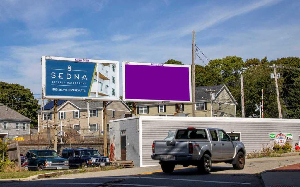 Photo of a billboard in Manchester-by-the-Sea