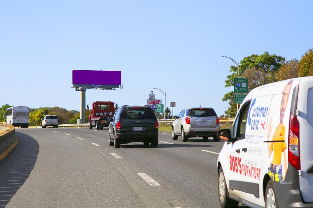 Photo of an outdoor ad in Quincy