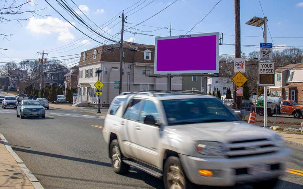 Photo of a billboard in Melrose