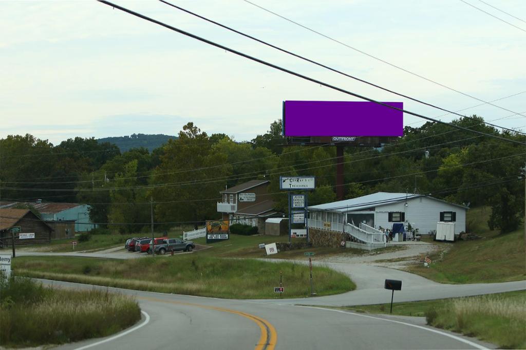 Photo of a billboard in Lampe