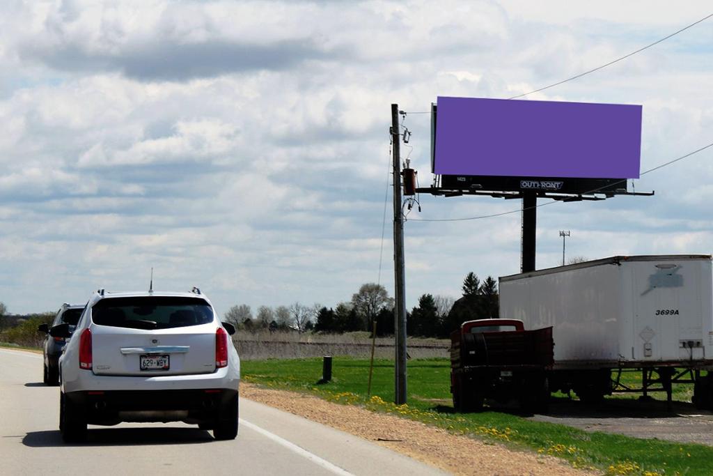 Photo of a billboard in DeKalb