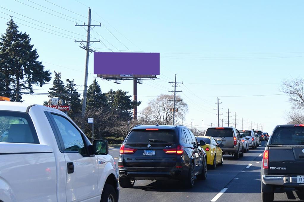Photo of an outdoor ad in Downers Grove