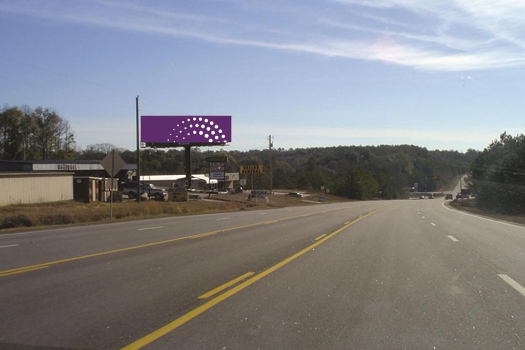 Photo of a billboard in Cusseta