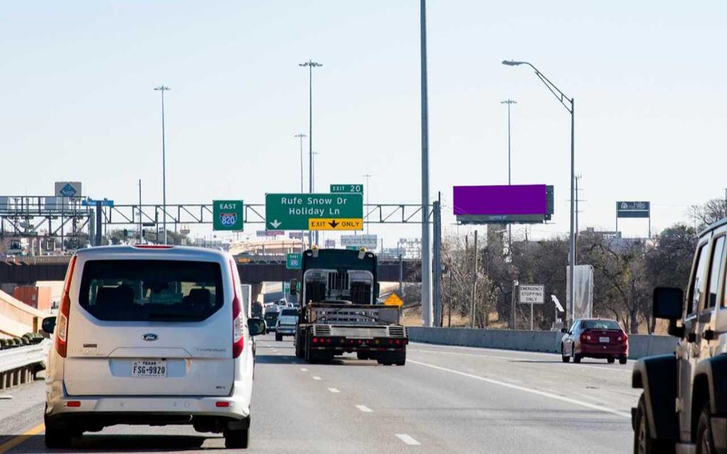 Photo of an outdoor ad in North Richland Hills