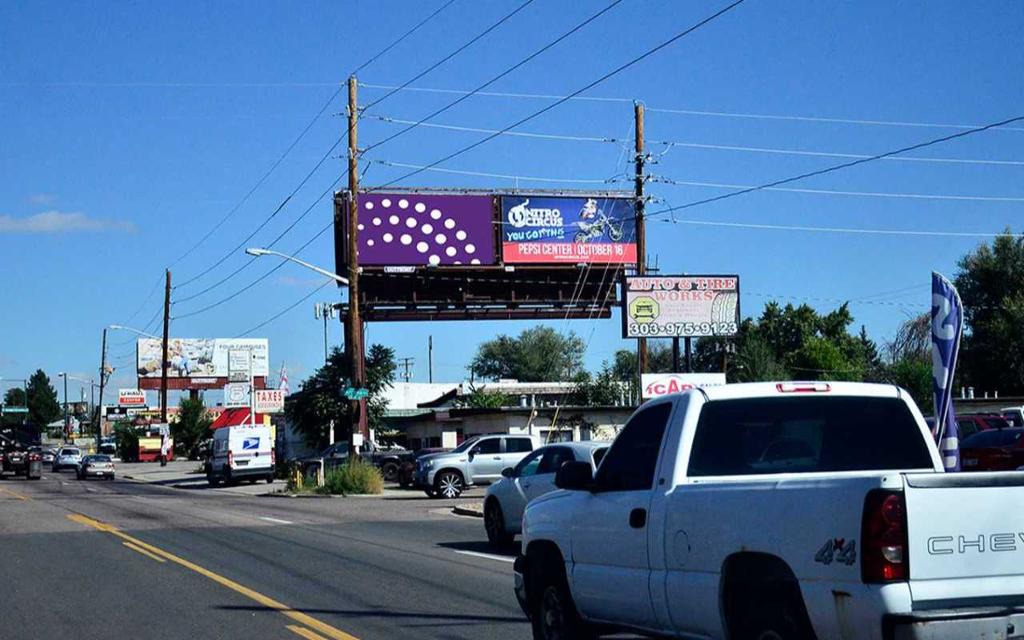 Photo of an outdoor ad in Lakewood