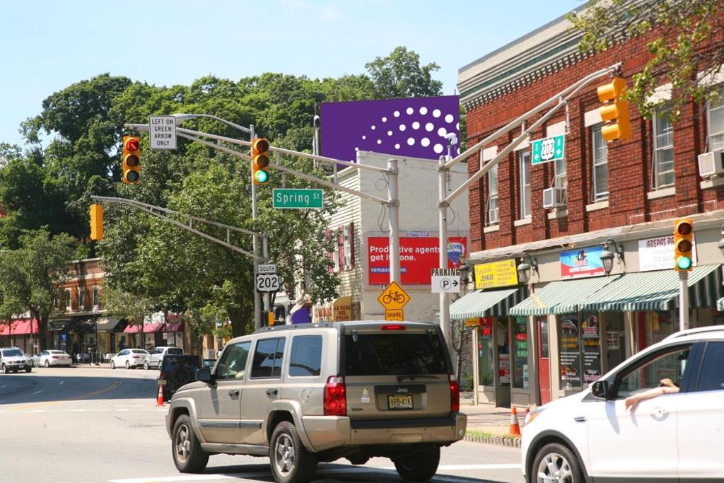 Photo of a billboard in New Vernon