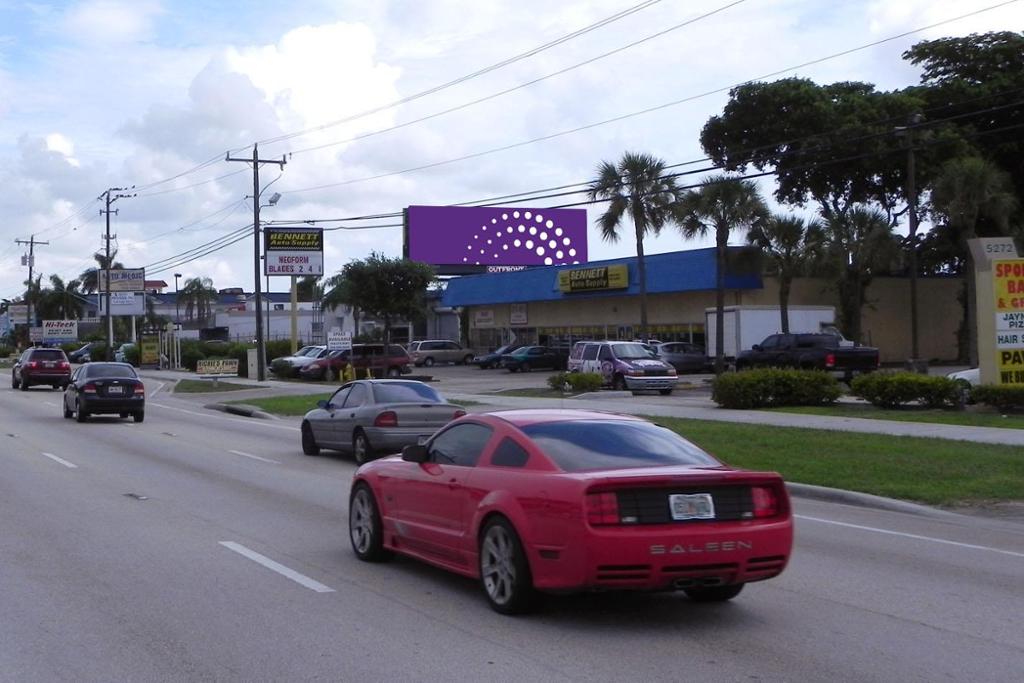 Photo of an outdoor ad in Coral Springs