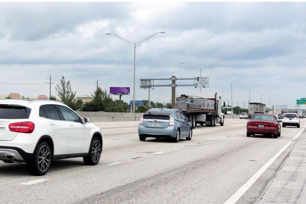 Photo of an outdoor ad in Boynton Beach
