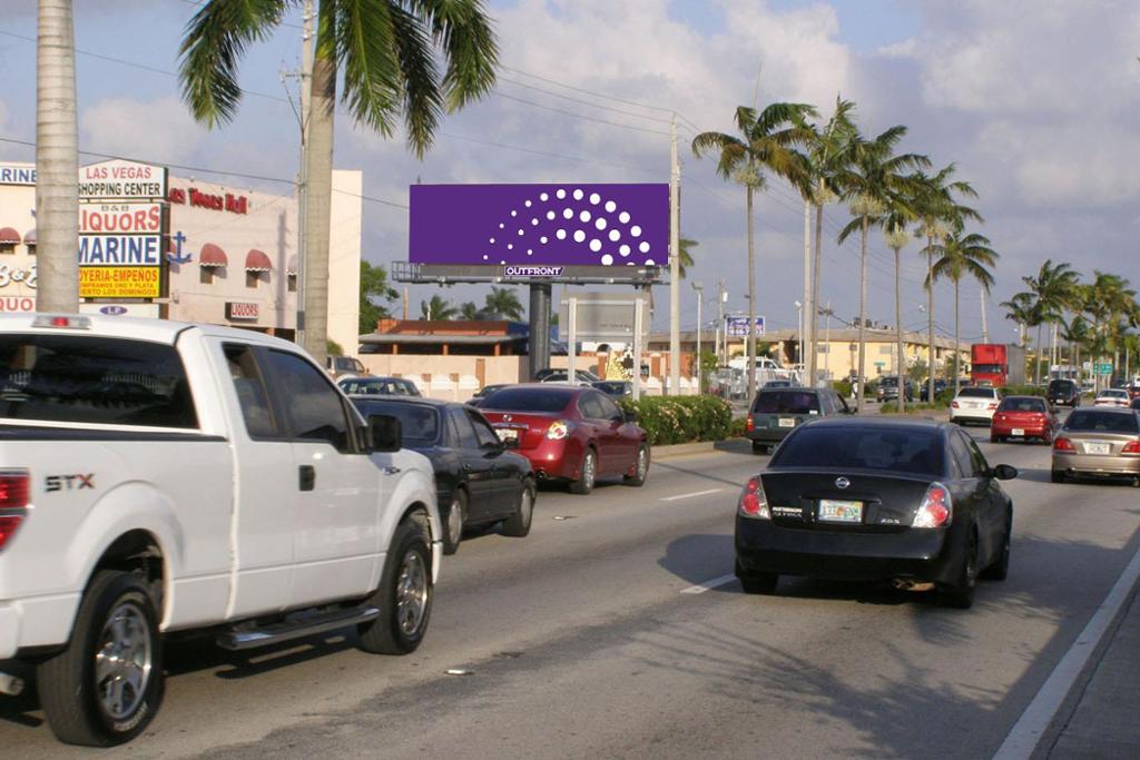 Photo of an outdoor ad in Hialeah