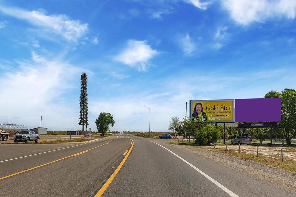 Photo of a billboard in Planada