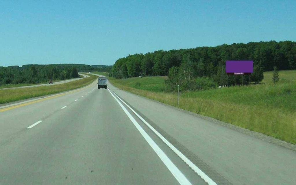 Photo of a billboard in Cheboygan