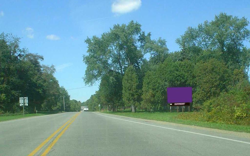 Photo of a billboard in Berrien Springs