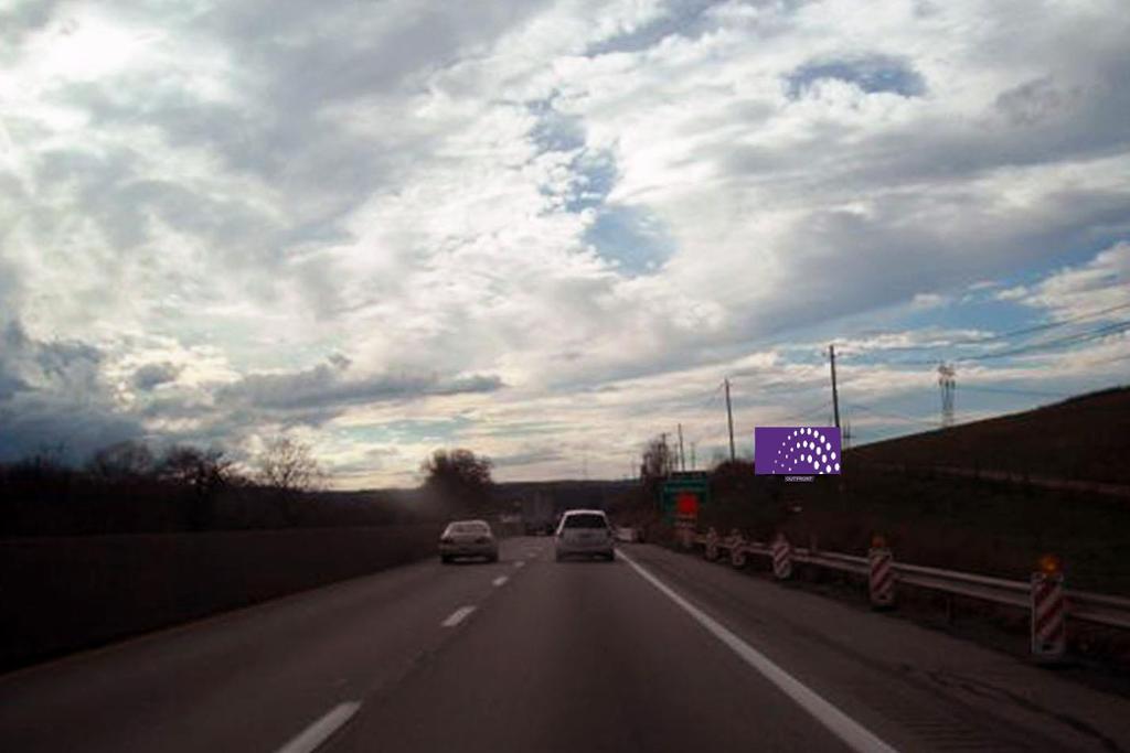 Photo of a billboard in Jacobs Creek