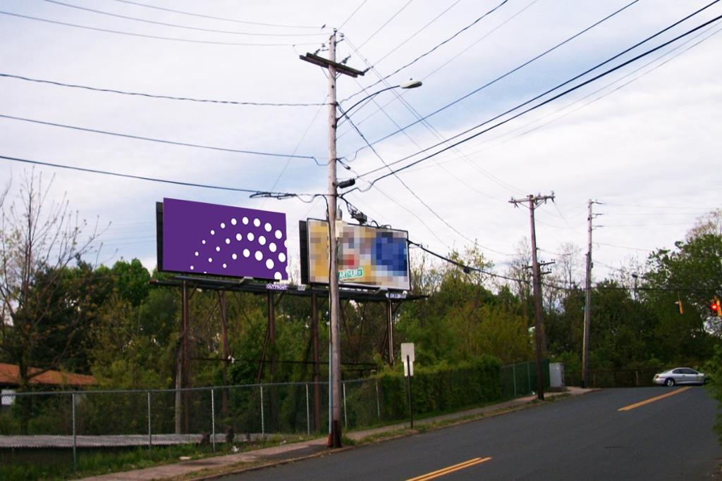 Photo of an outdoor ad in New Britain