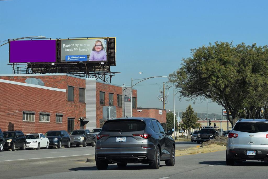 Photo of a billboard in North Kansas City