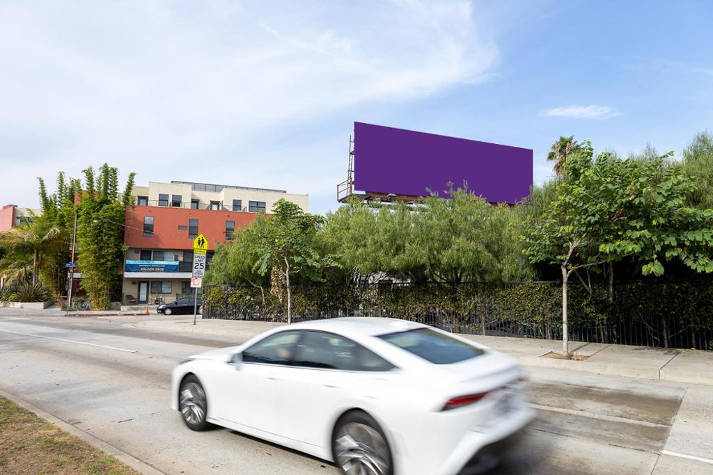 Photo of a billboard in Santa Monica