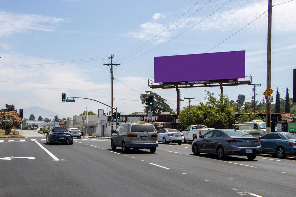 Photo of an outdoor ad in Alhambra