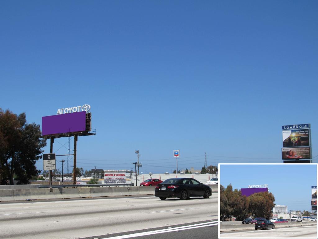 Photo of a billboard in Lawndale