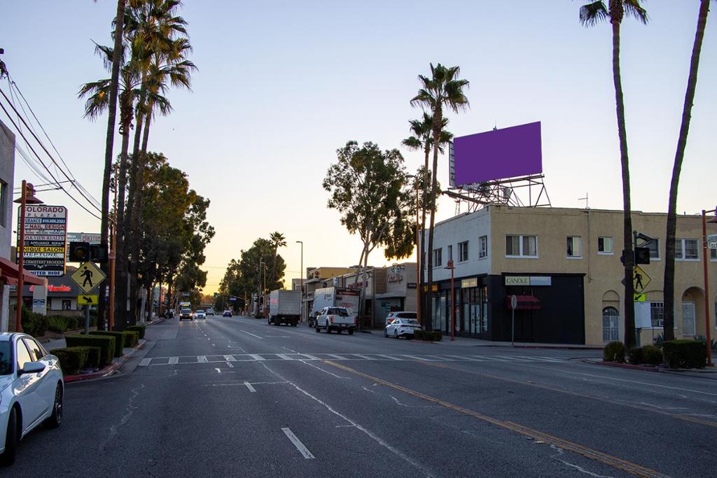 Photo of a billboard in Glendale