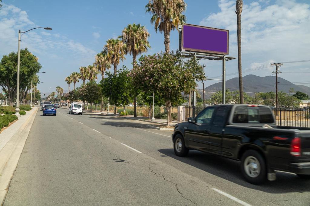 Photo of an outdoor ad in Riverside