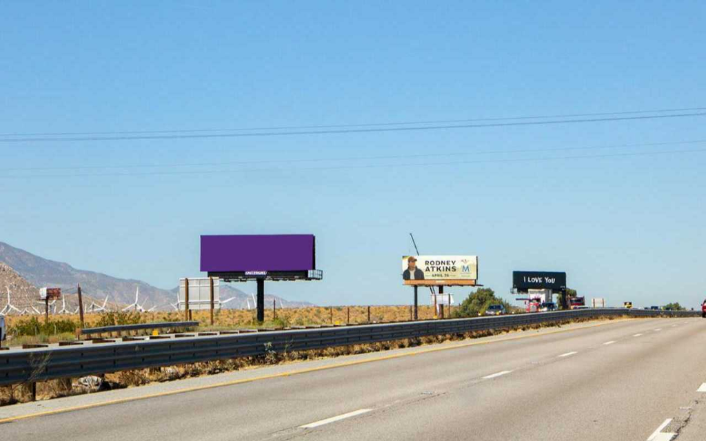 Photo of a billboard in Pioneertown