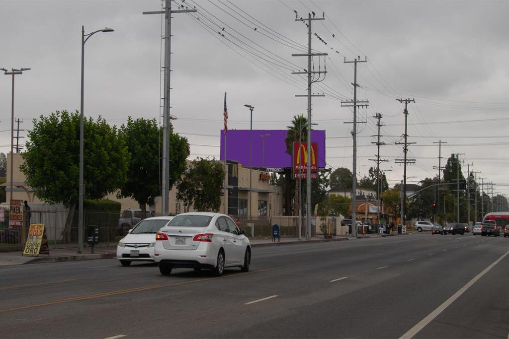 Photo of a billboard in Lake View Terrace