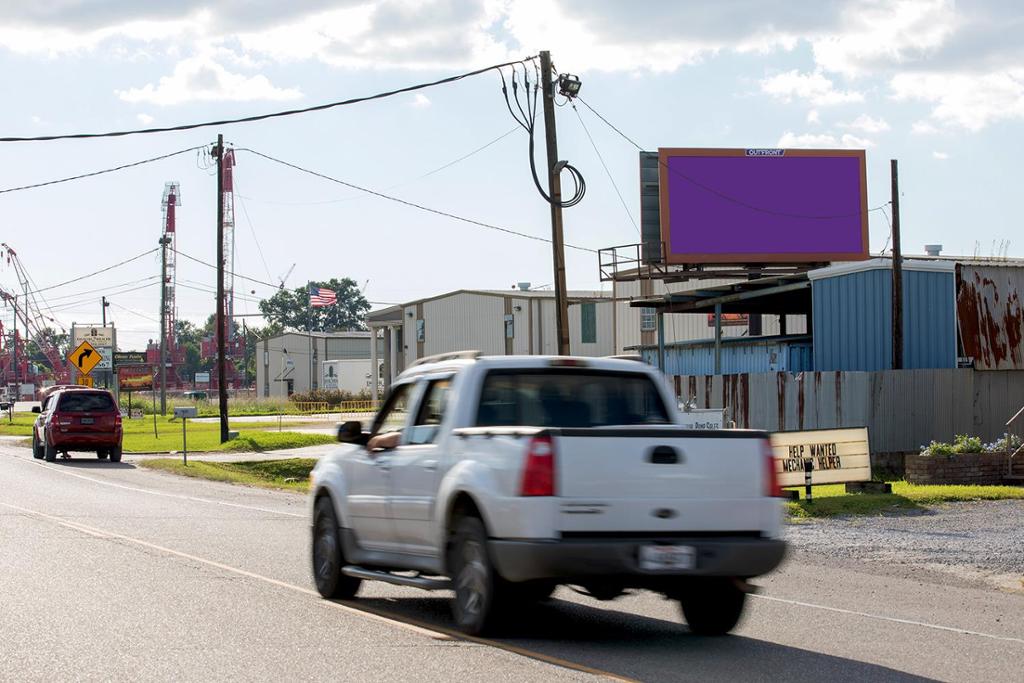 Photo of a billboard in Grand Isle