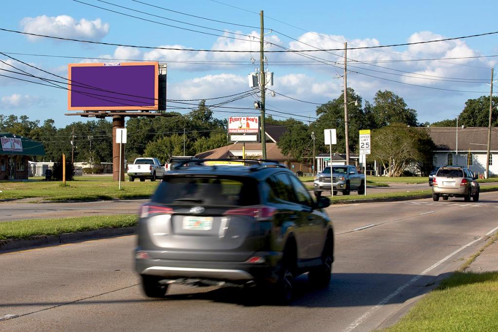 Photo of a billboard in Pilottown