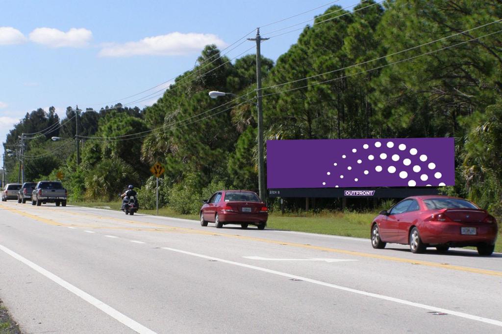 Photo of an outdoor ad in Palm Bay