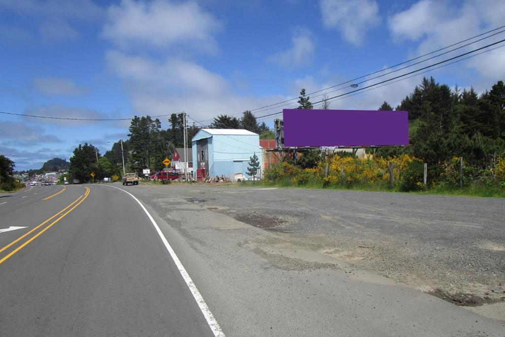 Photo of a billboard in Otter Rock