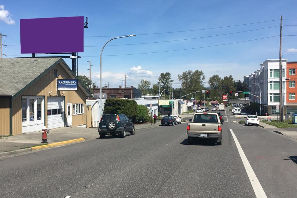 Photo of an outdoor ad in Bellingham