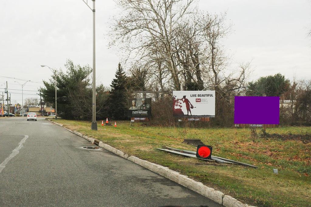 Photo of a billboard in Burlington