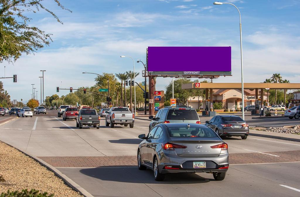 Photo of an outdoor ad in Chandler