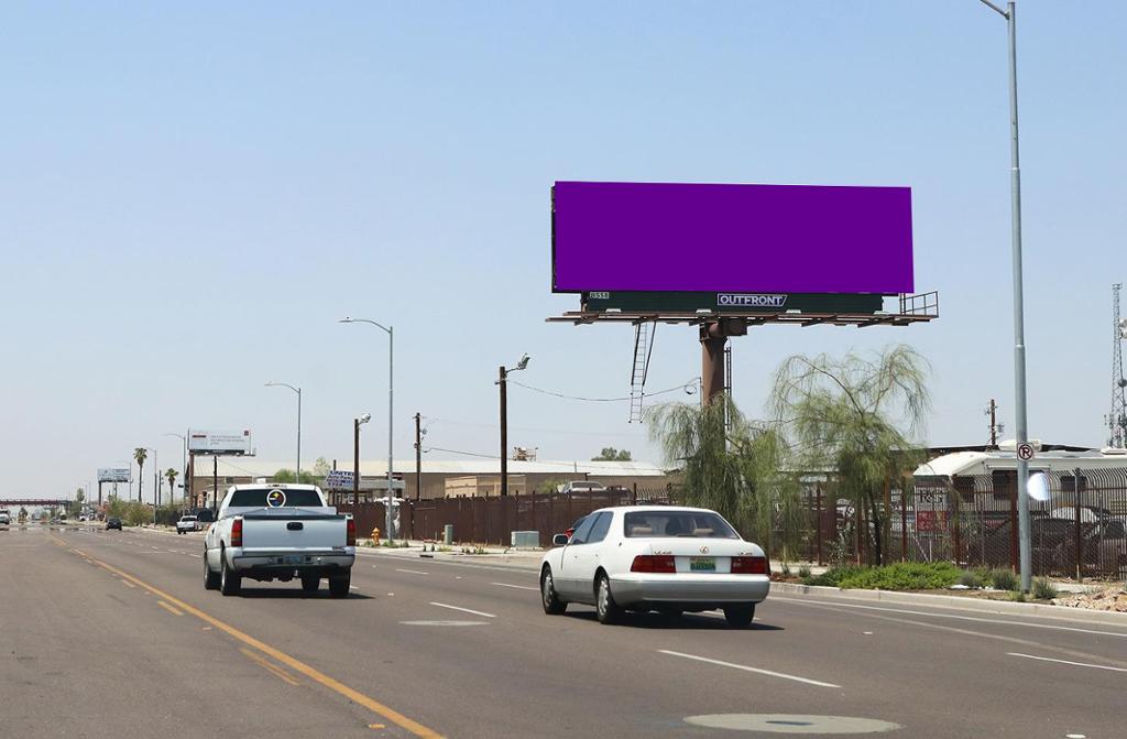 Photo of a billboard in Laveen Village