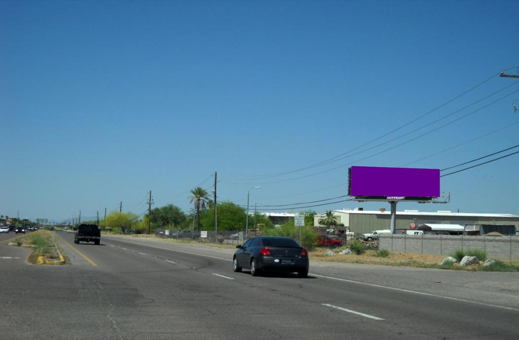 Photo of an outdoor ad in Maricopa